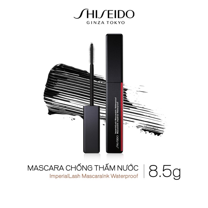 ⓟ Mascara chống thấm nước Shiseido ImperialLash MascaraInk Waterproof 8.5ml 𝒫𝒪ℒ𝒴ℳℰℛ