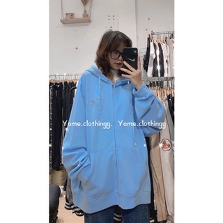 Áo hoodie zip