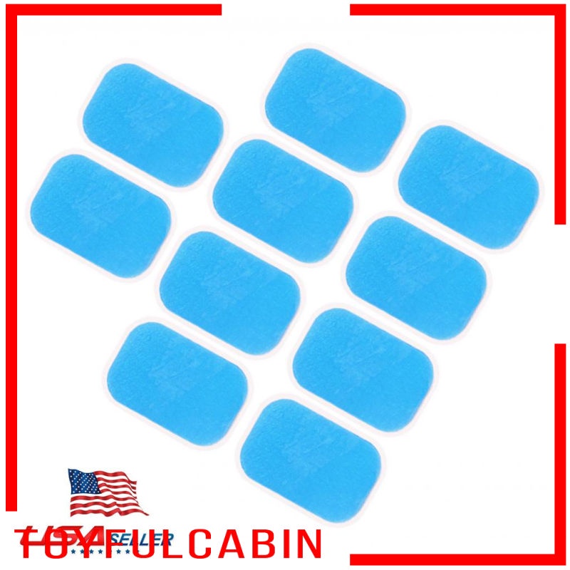 Set 10 Miếng Dán Kích Thước Bụng Bằng Nhựa ABS Thay Thế Tiện Dụng