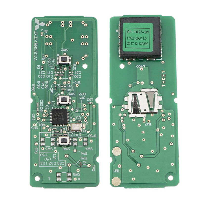 Chìa Khóa Thông Minh 3 Nút 433mhz 49chip Cho Mazda Cx-3 Axla Cx-5 Ske13E-02