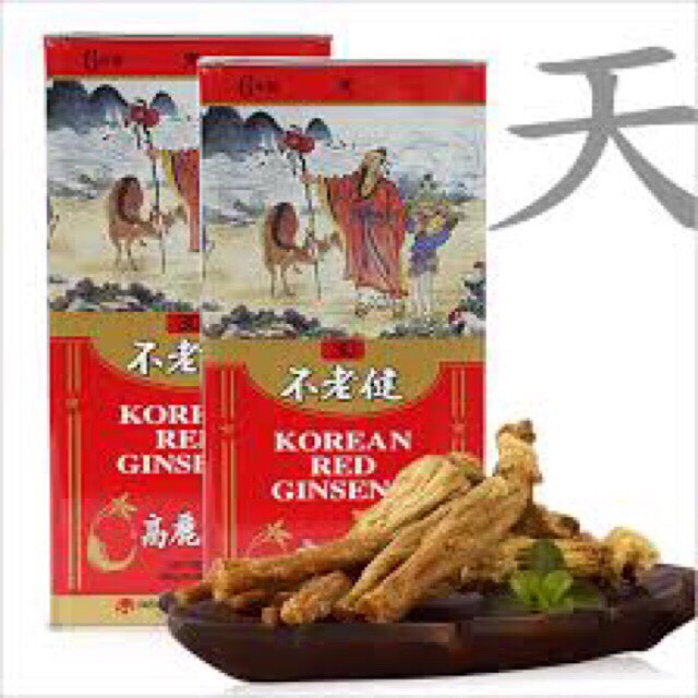 Hồng Sâm Củ Khô HÀN QUỐC Hộp 150G