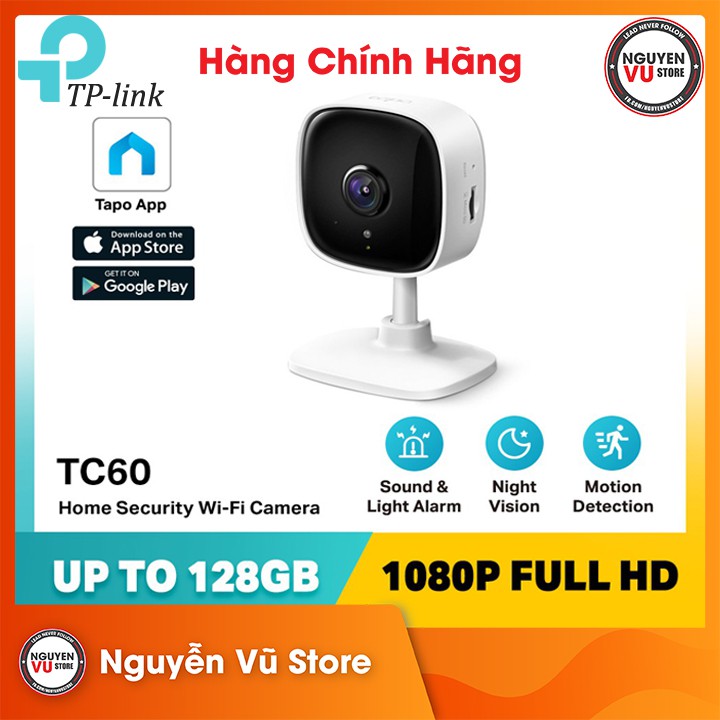Camera Wi-Fi TP-Link TC60 1080P An Ninh Gia Đình - Hàng Chính Hãng