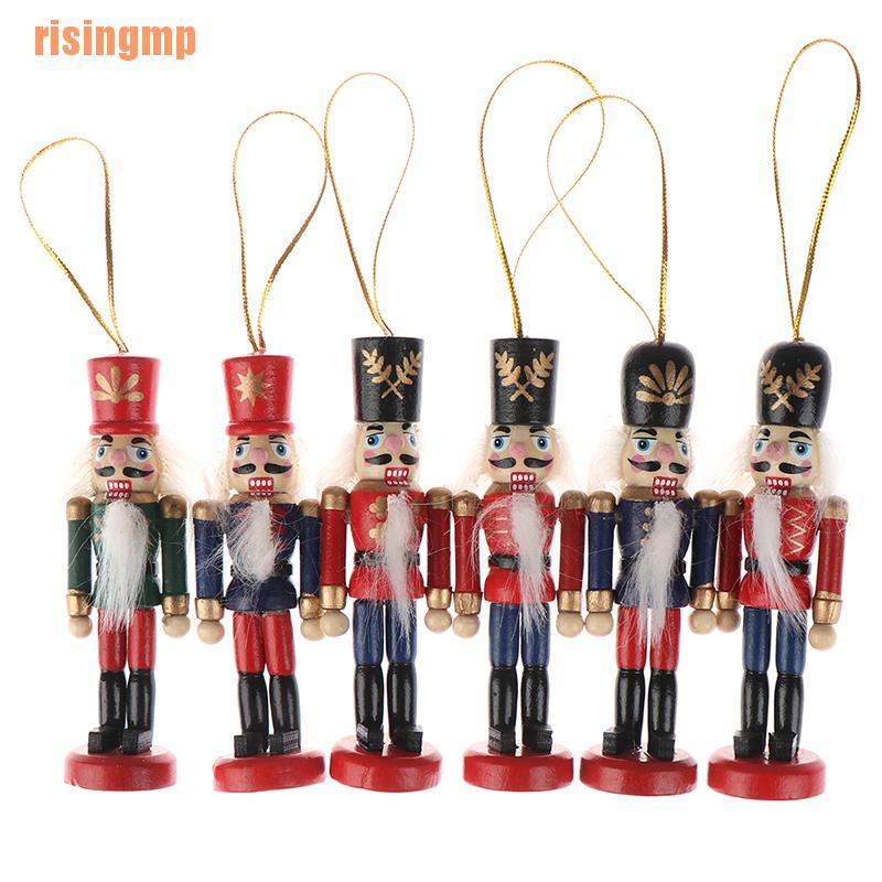 1 Đồ Chơi Gỗ Hình Chú Lính Nutcracker 10cm