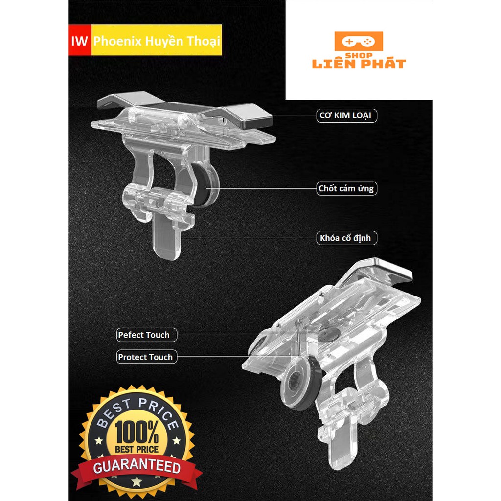 Nút chơi game bắn súng Pubg, Ros, bản Thần Ưng Kim Loại Mới Nhất!!! D9 Phoenix (Invisible Wing)! | BigBuy360 - bigbuy360.vn