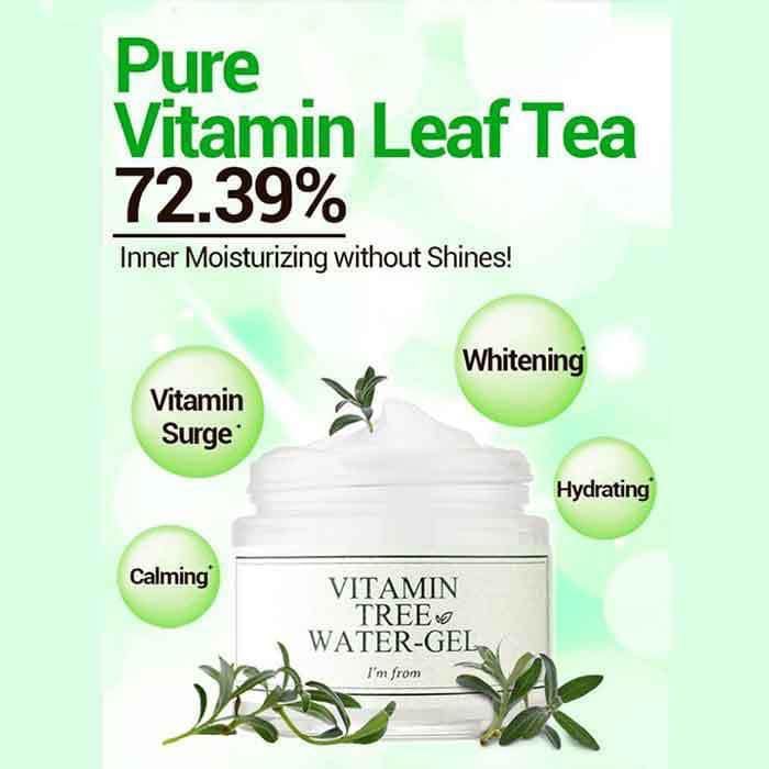 Gel Dưỡng Ẩm Da Chuyên Sâu Ngăn Ngừa Lão Hóa I’m From Vitamin Tree Water 75g