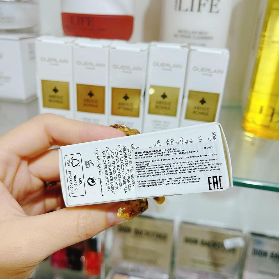 Kem Mắt Guerlain Abeille Royale Eye Cream 3ml