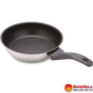 Chảo inox 3 đáy chống dính fivestar 22cm ckd22-3di