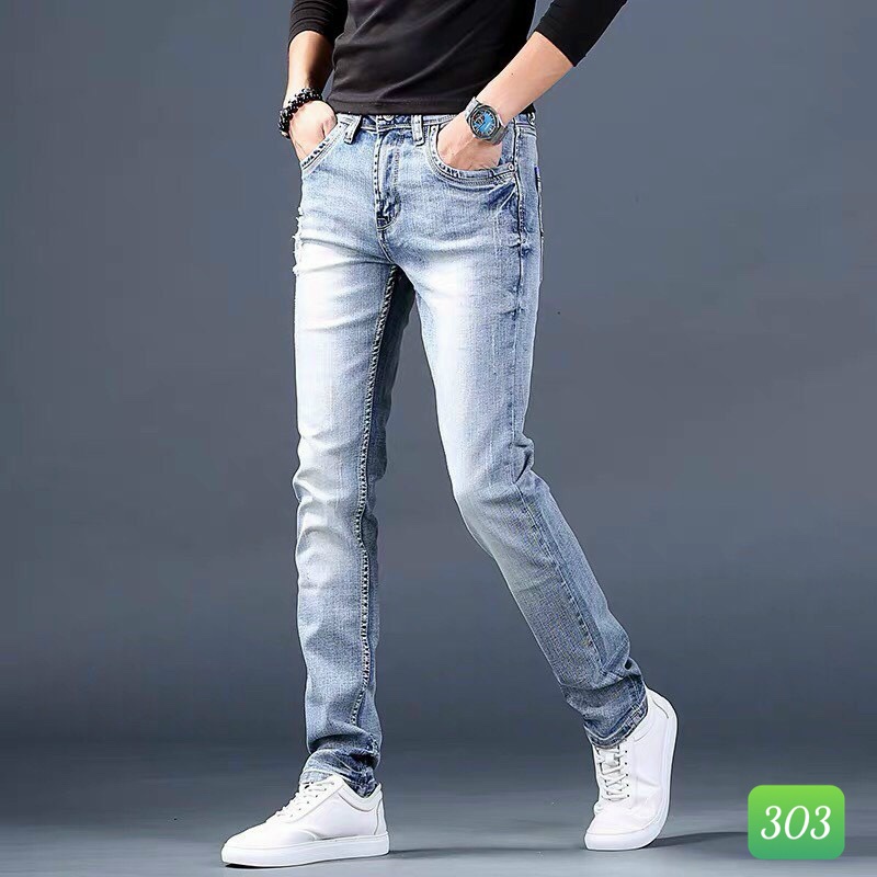Quần jean nam 💥Freeship💥  Quần Jean Nam, Quần rin chất bò cao cấp Ống Đứng Dáng Cao Basic HA15 | BigBuy360 - bigbuy360.vn