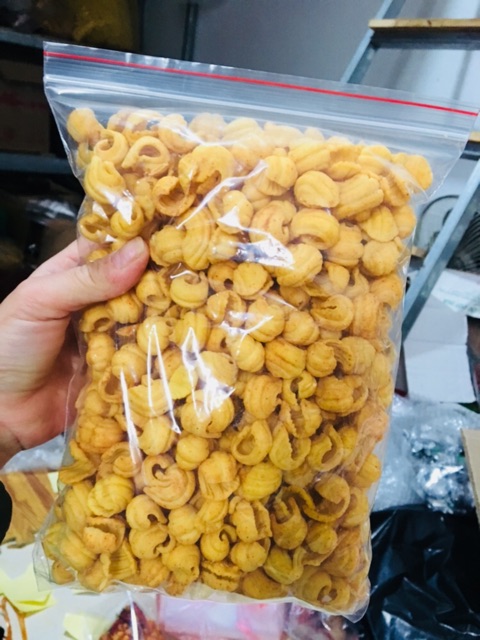 400g snack ốc mít giòn ngon vị cay nhẹ