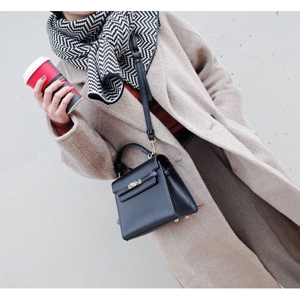 Túi dáng Kelly của Micocah size 22cm