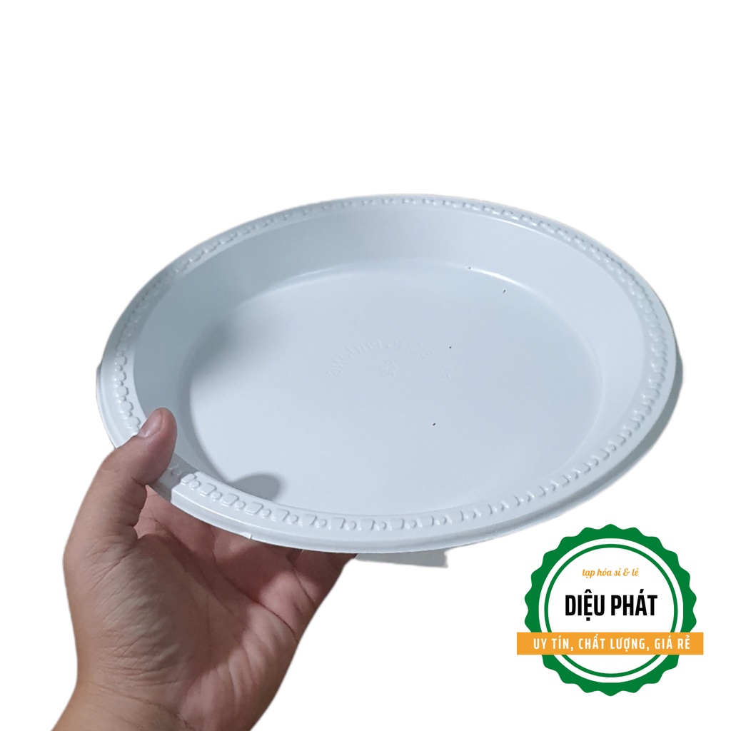 ⚡️ Dĩa Nhựa Dùng 1 Lần 25.5cm