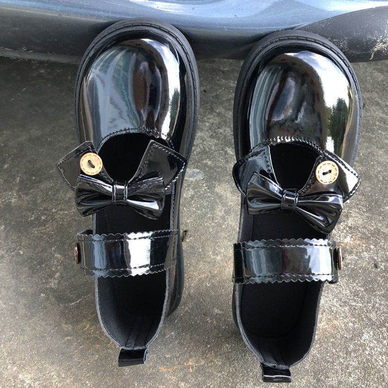 Giày Búp Bê Đính Nơ Xinh Xắn Phong Cách Lolita Hàn Quốc Cho Bạn Gái | BigBuy360 - bigbuy360.vn