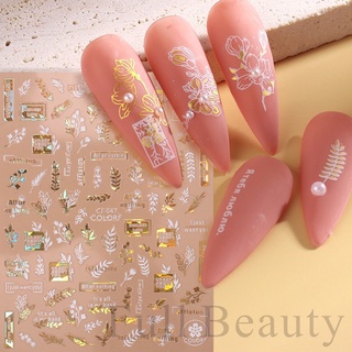 Sticker Dán Móng Nghệ Thuật Hình Hoa 8