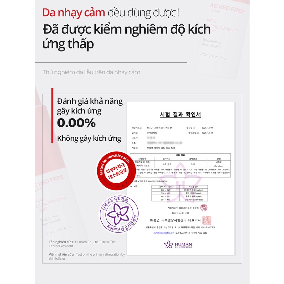 Nước Cân Bằng B.O.M Sáng Da Ngừa Mụn 120ml Hasaki Sản phẩm chính hãng