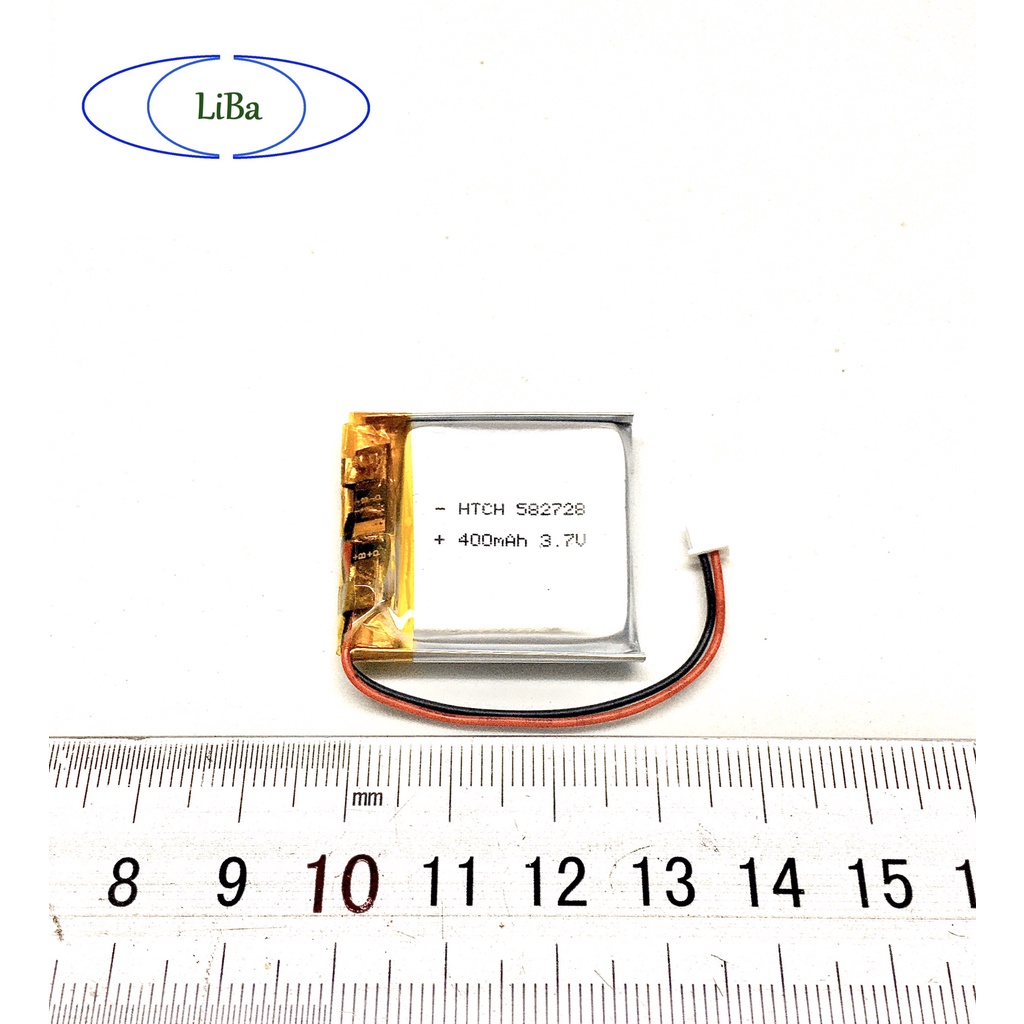 Pin Smart Watch 3.7V 400mAh 27 x 28 mm, pin lithium polyme , pin thiết bị thông minh, pin sạc nhiều lần - LiBa