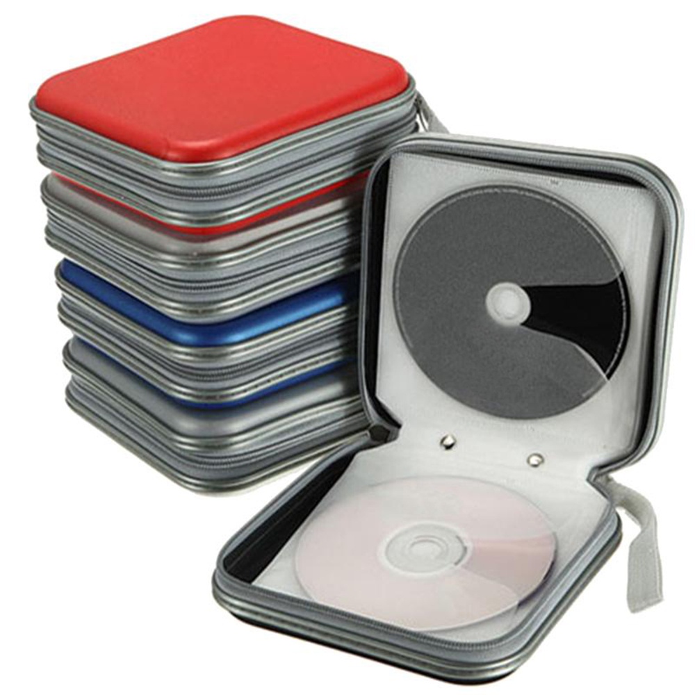 Túi đựng đĩa CD/ DVD 40 ngăn có khóa kéo tiện dụng