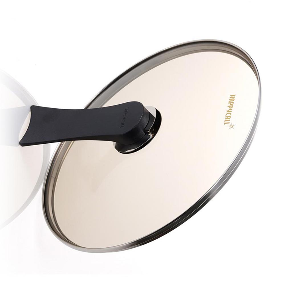 HAPPYCALL GENUINE Tempered Glass Lid Cover 28 Frying Wok Pan
