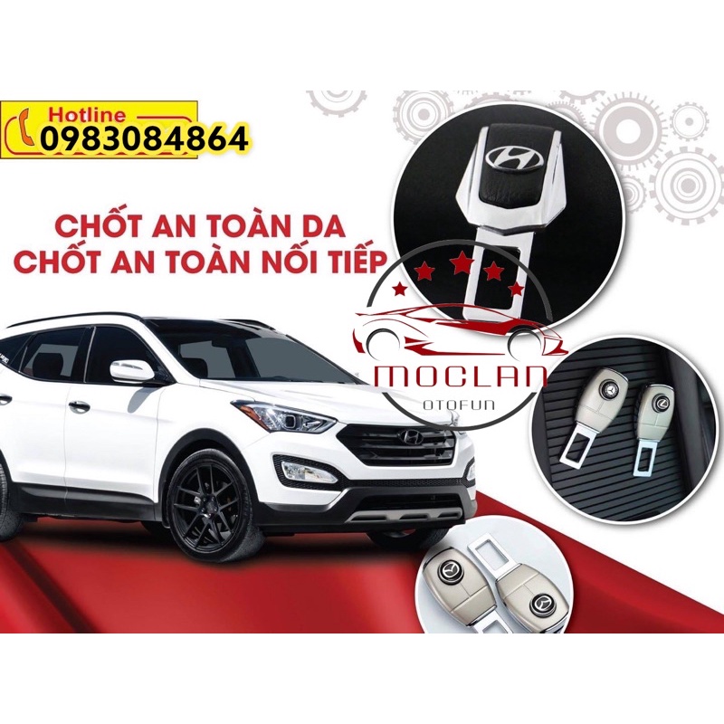 Bộ 2 chốt Đai an toàn đai ngắt chuông báo động trên ô tô