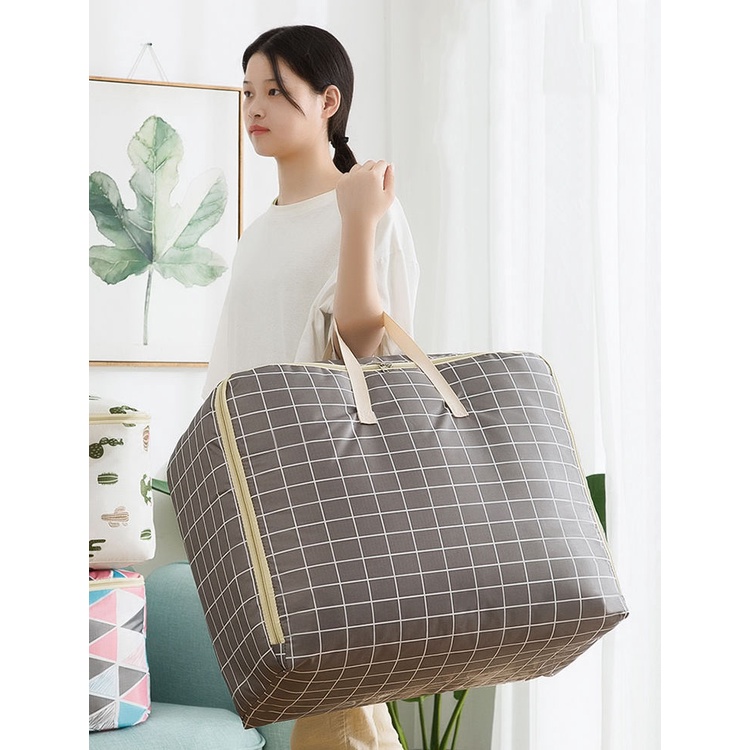 Túi Đựng Quần Áo Bằng Vải Oxford Sức Chứa Lớn Siêu Bền Tiện Dụng Cho Học Sinh