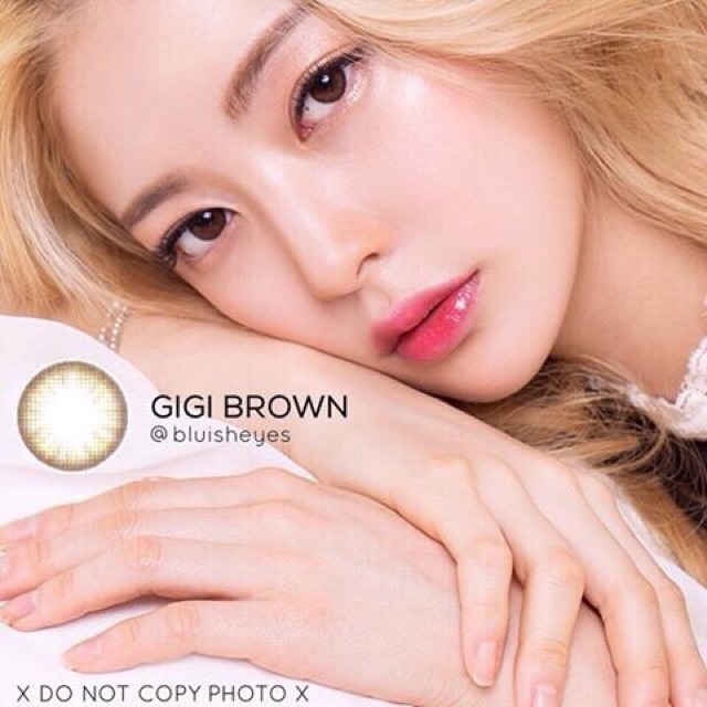 Lens Vassen chính Hãng Hàn Quốc _ Gigi brown