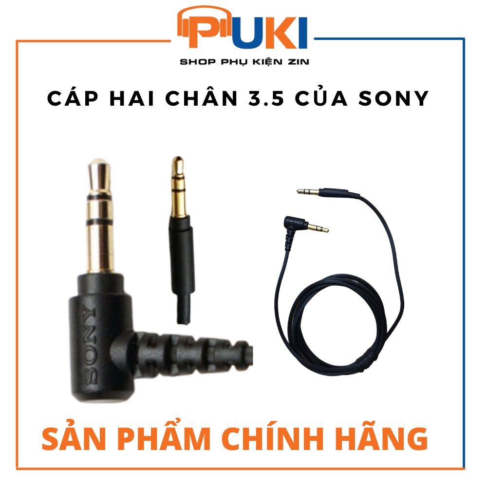 Jack Sony 3.5mm 2 đầu - Jack dây cắm audio Sony 3,5mm 2 đầu / dây cáp 3.5 mm