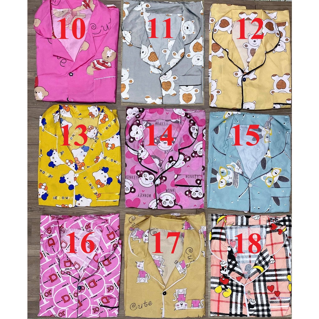 Đồ bộ pijama lửng Kate freesize<60kg | BigBuy360 - bigbuy360.vn