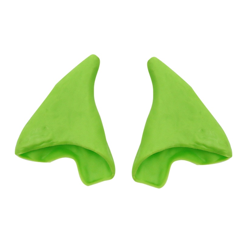 1 Cặp Tai Yêu Tinh Giả Bằng Latex Dễ Thương Dùng Làm Đạo Cụ Chụp Ảnh Dịp Halloween