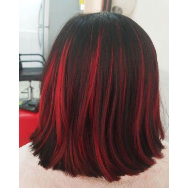 💥   💥 Thuốc nhuộm tóc màu Đỏ fire  🌟