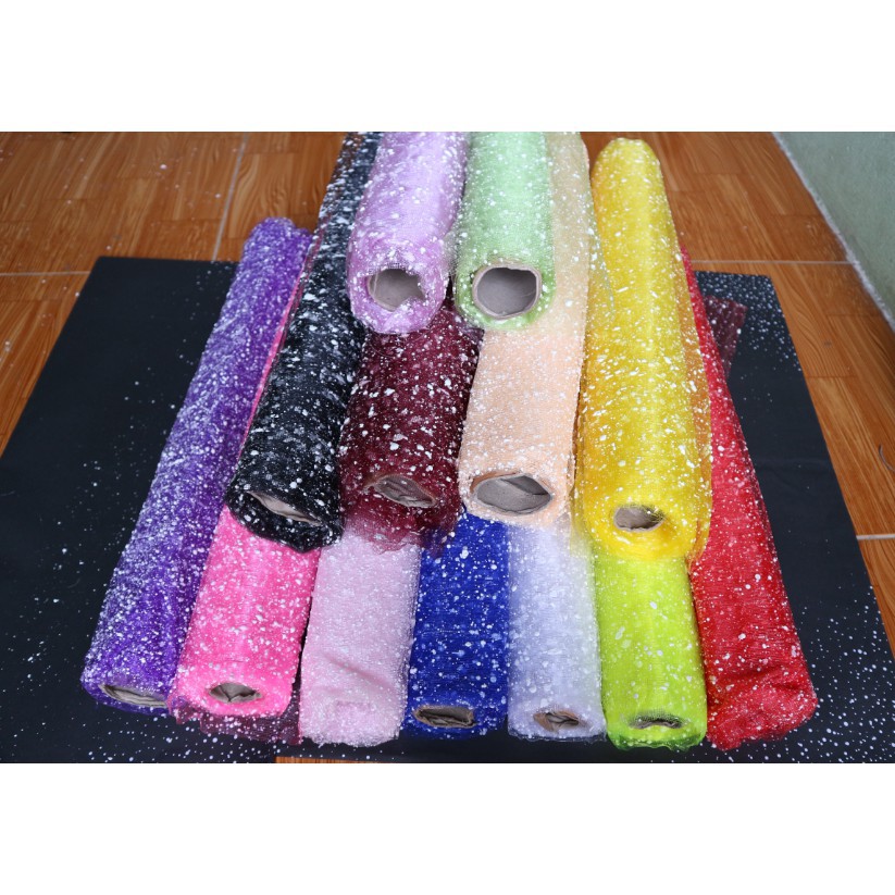 Giấy bọt tuyết/ lưới tuyết bó hoa, làm đế oản | Phụ kiện trang trí