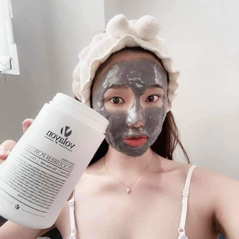 Mặt Nạ Tảo Xoắn Volayon Chính Hãng Đủ 3 Màu fullsize 500gr