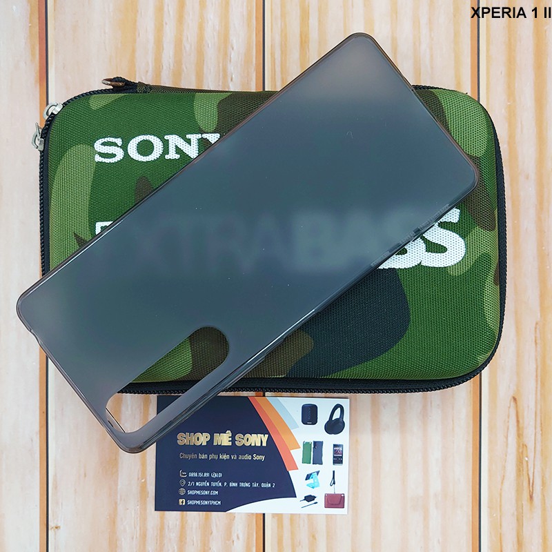 Ốp nhám chống vân tay Xperia 1 III - 5 III - 10 III -  1 II - 5 II - 10 II - Xperia 1 - Xperia 5 - Xperia 8