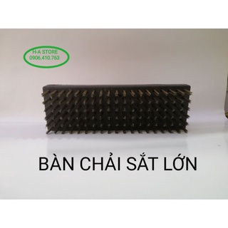 Bàn chải sắt đánh rỉ dùng vệ sinh bề mặt kim loại sàn nhà có tay cầm