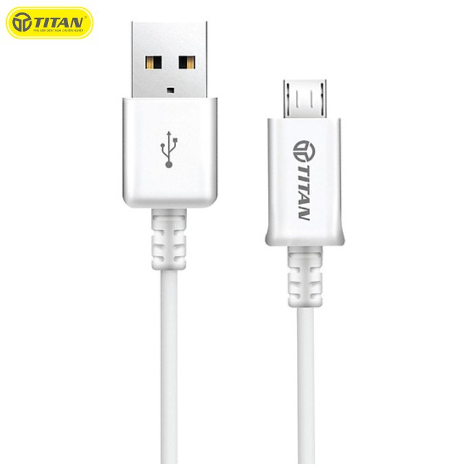 Cáp sạc Micro USB 1.5m TITAN CA08 - Hàng chính hãng