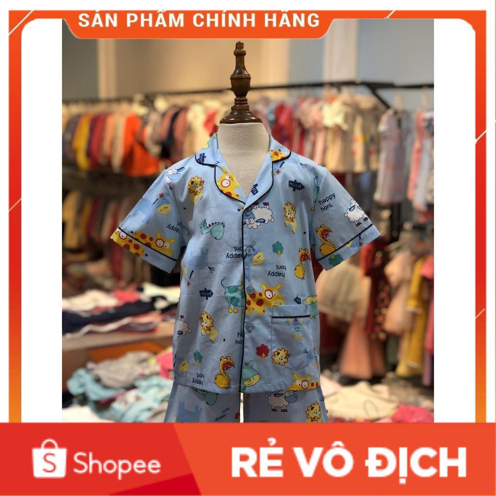 [SALE CỰC RẺ 79K] Bộ Pijama bé trai, bé gái size 3-7T. Chất cotton thấm hút mồ hôi, không nhàu, thoáng mát