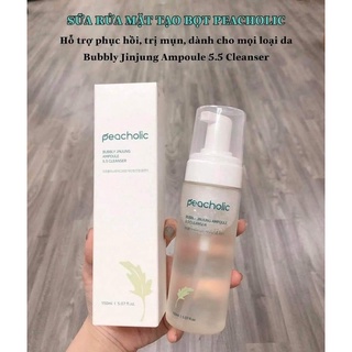 Sữa rửa mặt tạo bọt dịu nhẹ Peacholic