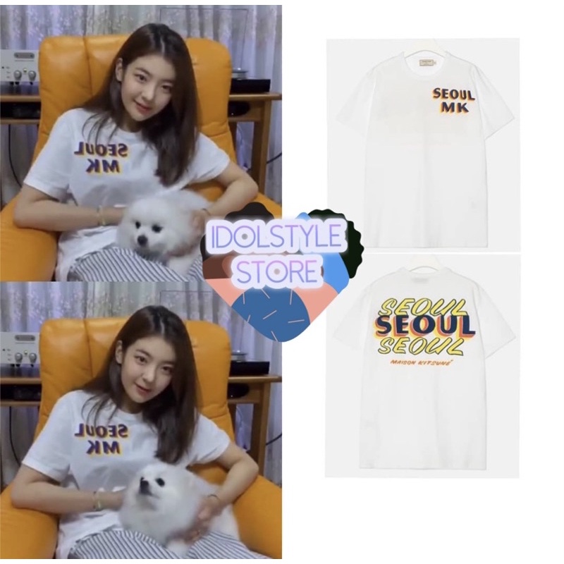 Áo phông Seoul của Lia Itzy Nayeon Twice Yeri Redvelvet