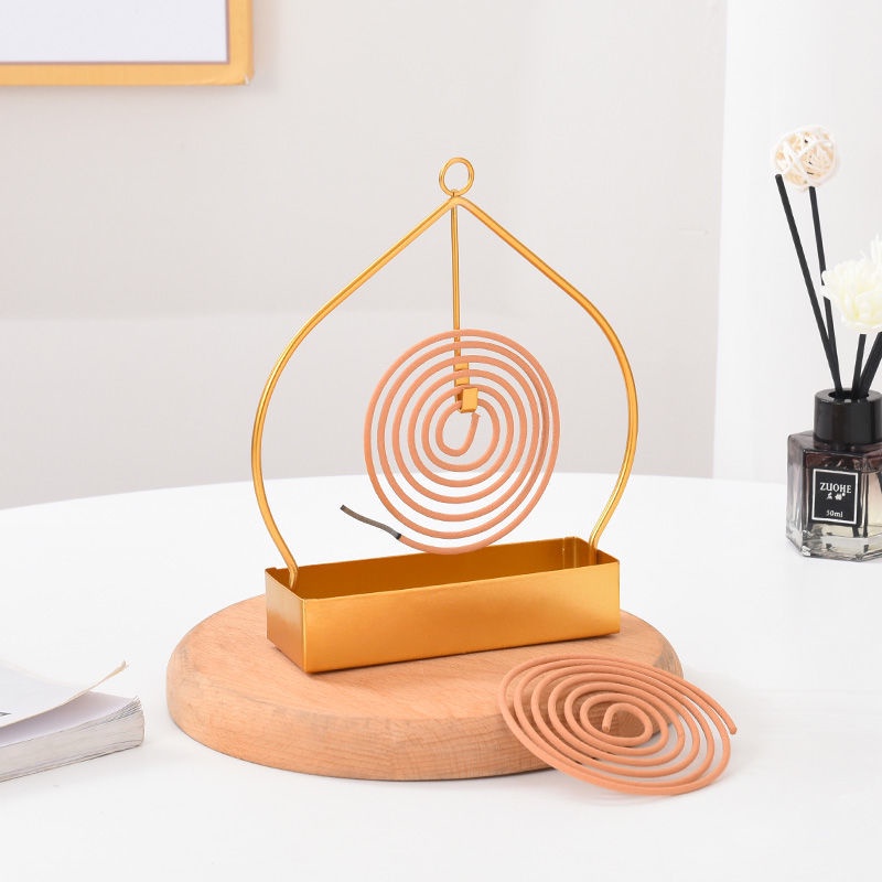 Khay Giá Đỡ Nhang Muỗi Bằng Gỗ Đàn Hương Cỡ Nhỏ Sáng Tạo Trang Trí Nội Thất