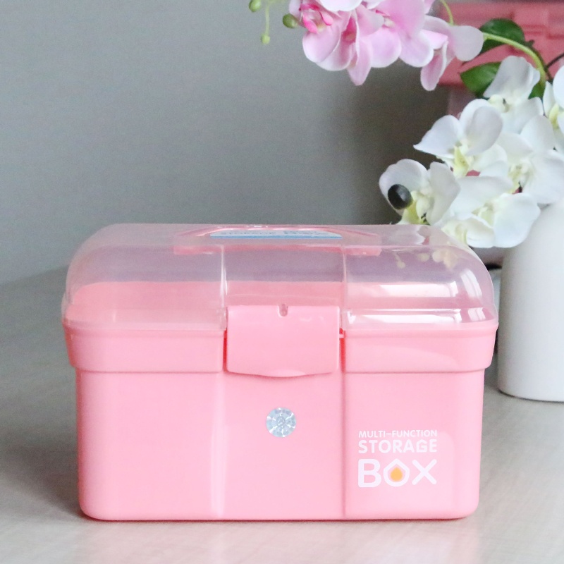 Youyo Hộp Đựng Đinh Tán Hai Tầng Có Nắp Đậy Tiện Dụng Cho Gia Đình