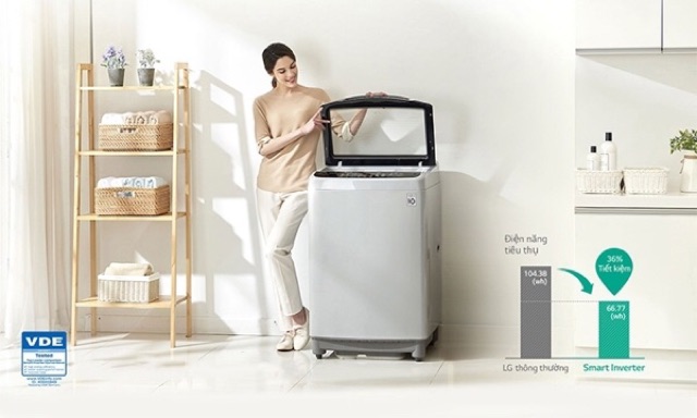 Máy giặt LG 8.5Kg T2185VS2M Smart Inverter