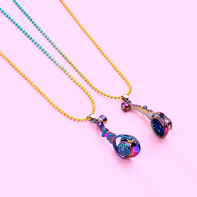 Set 2 Vòng cổ Mặt Hình Tai Nghe Độc Đáo