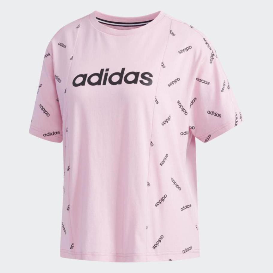 adidas NOT SPORTS SPECIFIC Áo phông họa tiết Nữ Màu hồng DW8018 2021 ྇ ྇ 💝  ཾ