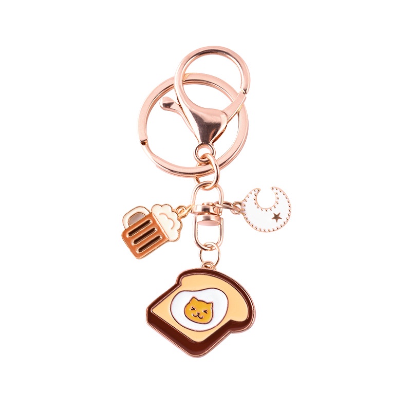 Móc Khóa Hình Rùa / Kem / Rùa Dễ Thương Xinh Xắn