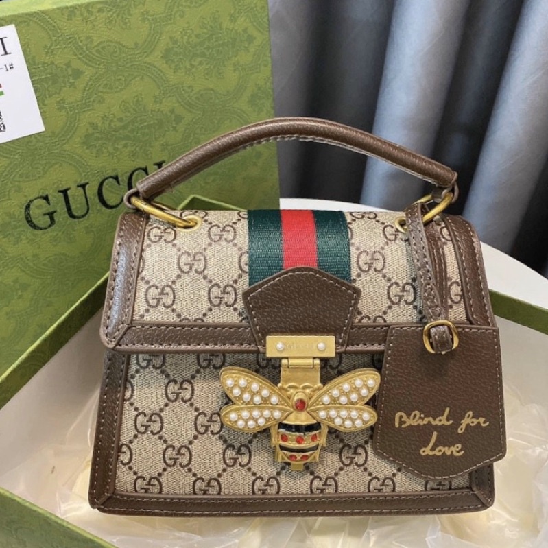 Túi ong vàng Đinh đá ,xách tay đeo chéo (có hộp)