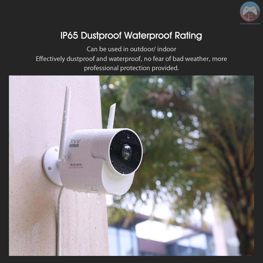 Camera An Ninh Xiaovv 1080p Hd Chống Nước Kết Nối Wifi