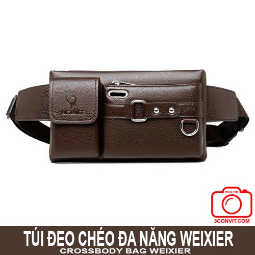 Túi đeo chéo thời trang đa năng Weixier