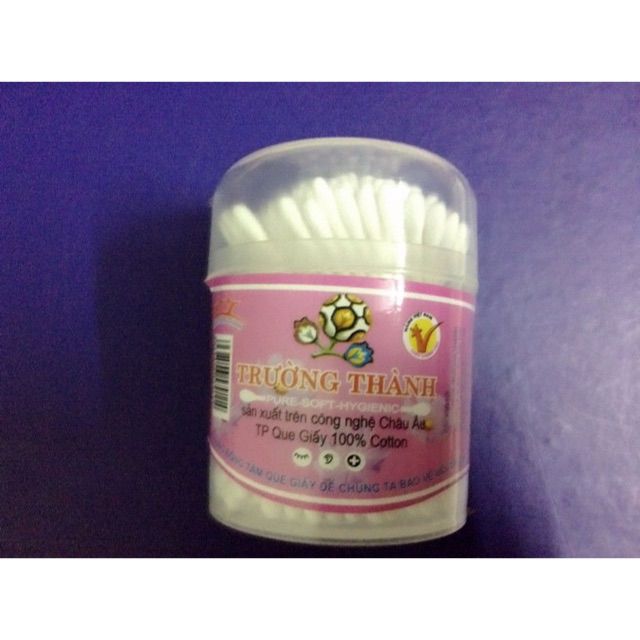 Hộp tăm bông ngoáy tai