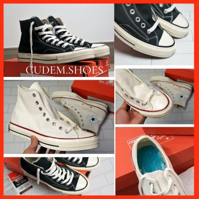 Tặng Nước Hoa Giày Convers Cổ Cao Mũi Bóng, Đế 3 Lớp Cao Cấp CÚ ĐÊM STORE
