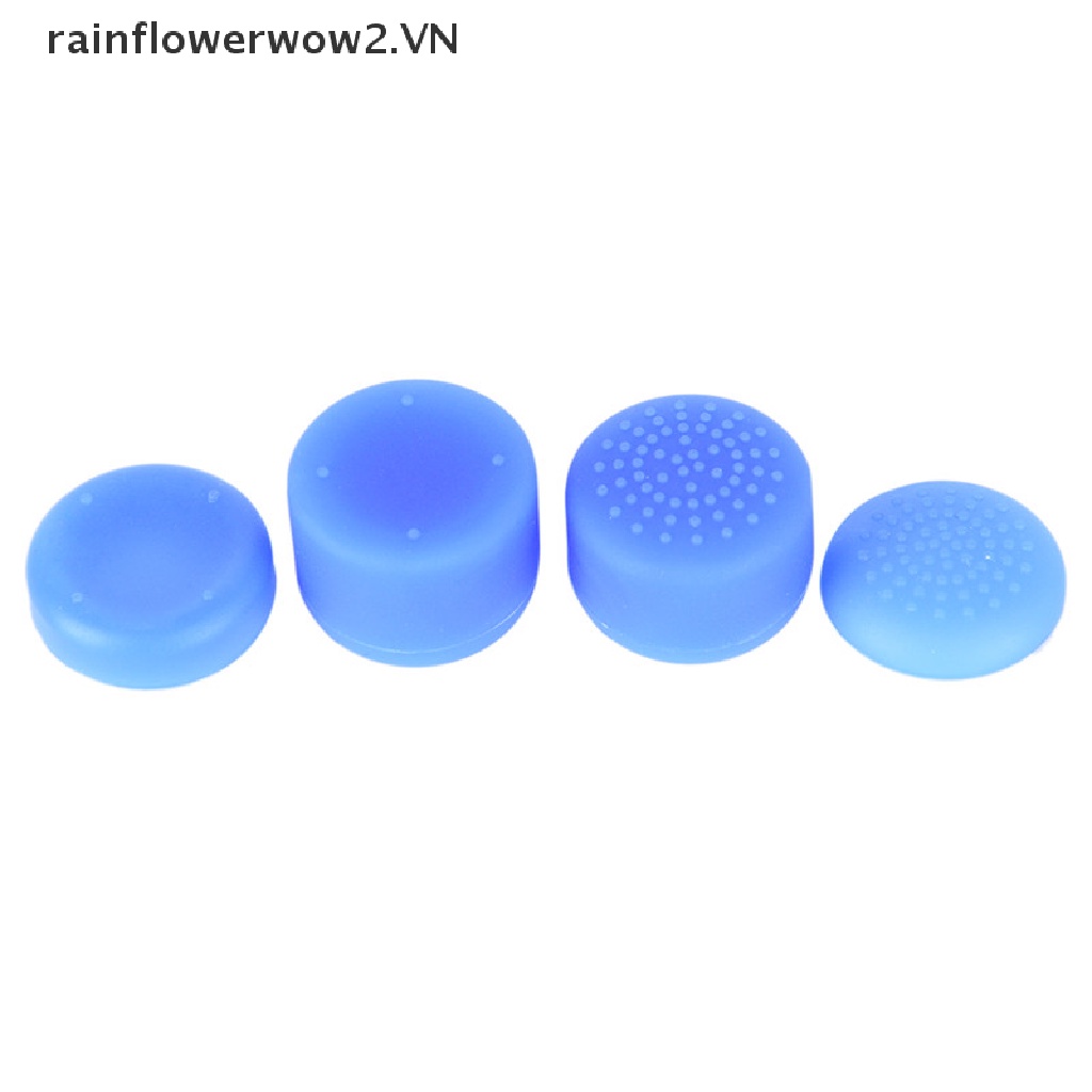 Set 8 NắP Silicone BảO Vệ NúT BấM Cho MáY PS4 &amp; Xbox One