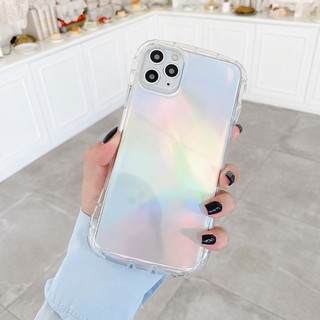 Ốp lưng viền cong silicon trong suốt chống sock, va đập - x019