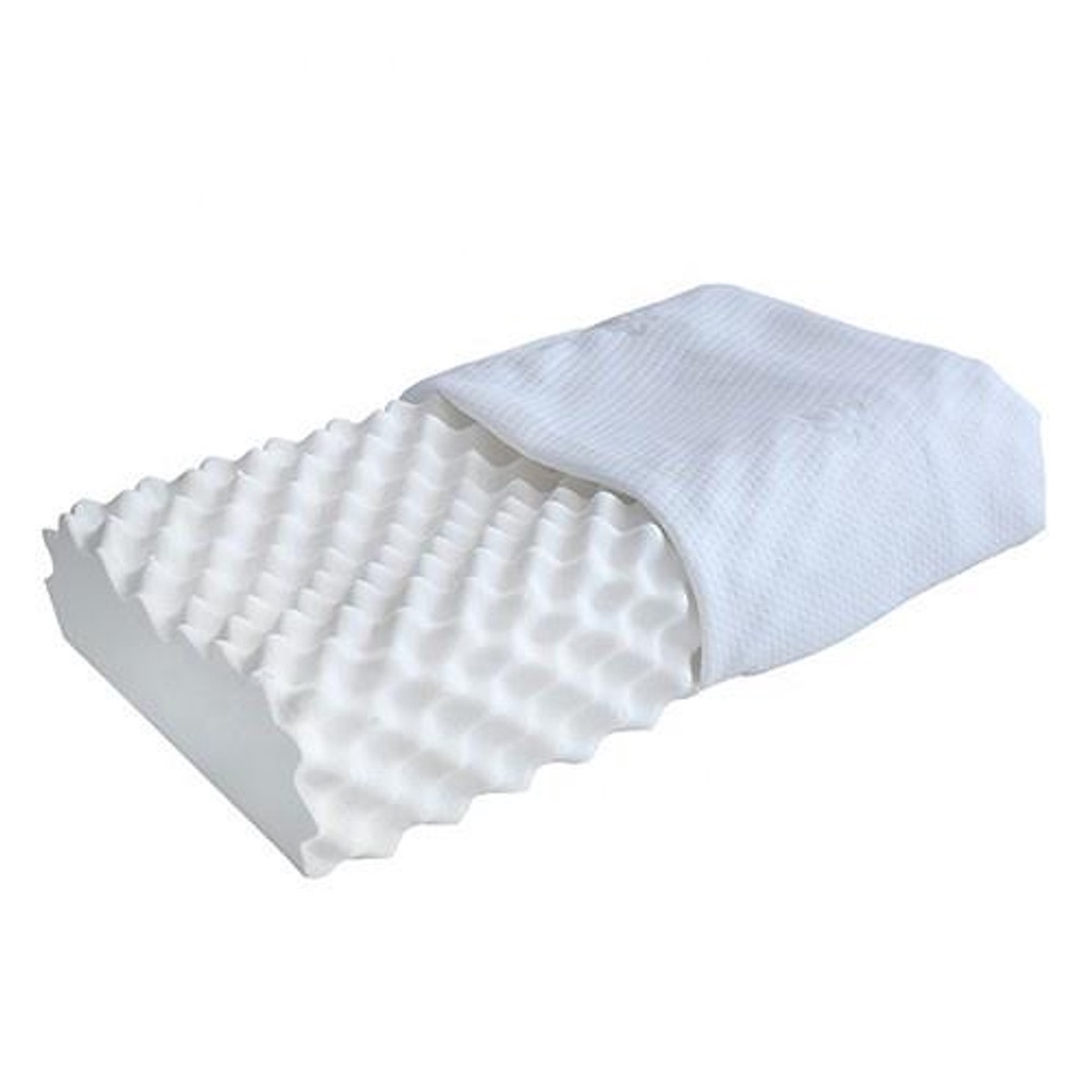 Gối cao su tự nhiên, Gối siêu mềm đàn hồi Kiosi K68 - Hàng chính hãng bảo hành 1 đổi 1 Mẫu mới 2021